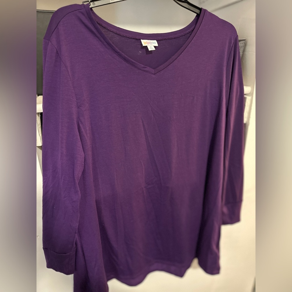Purple XL shirt new LuluRoe